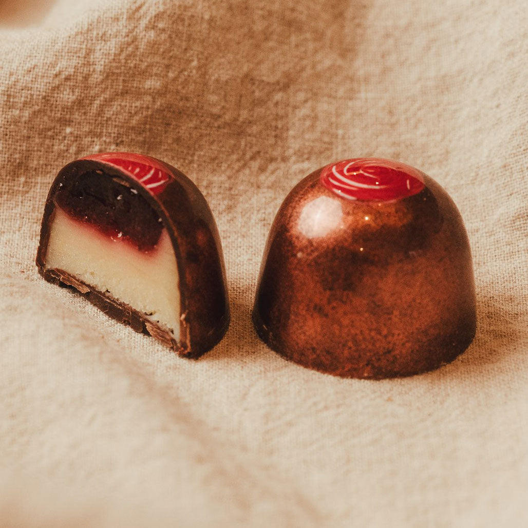 Raspberry Rose Bon Bon Chocolate Box