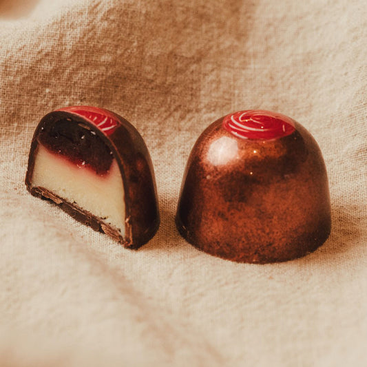 Raspberry Rose Bon Bon Chocolate Box